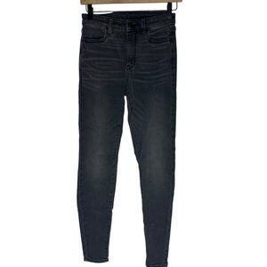 American Eagle Women's 0 Hi-Rise Jegging Skinny Jean Denim Next Level Stretch‎